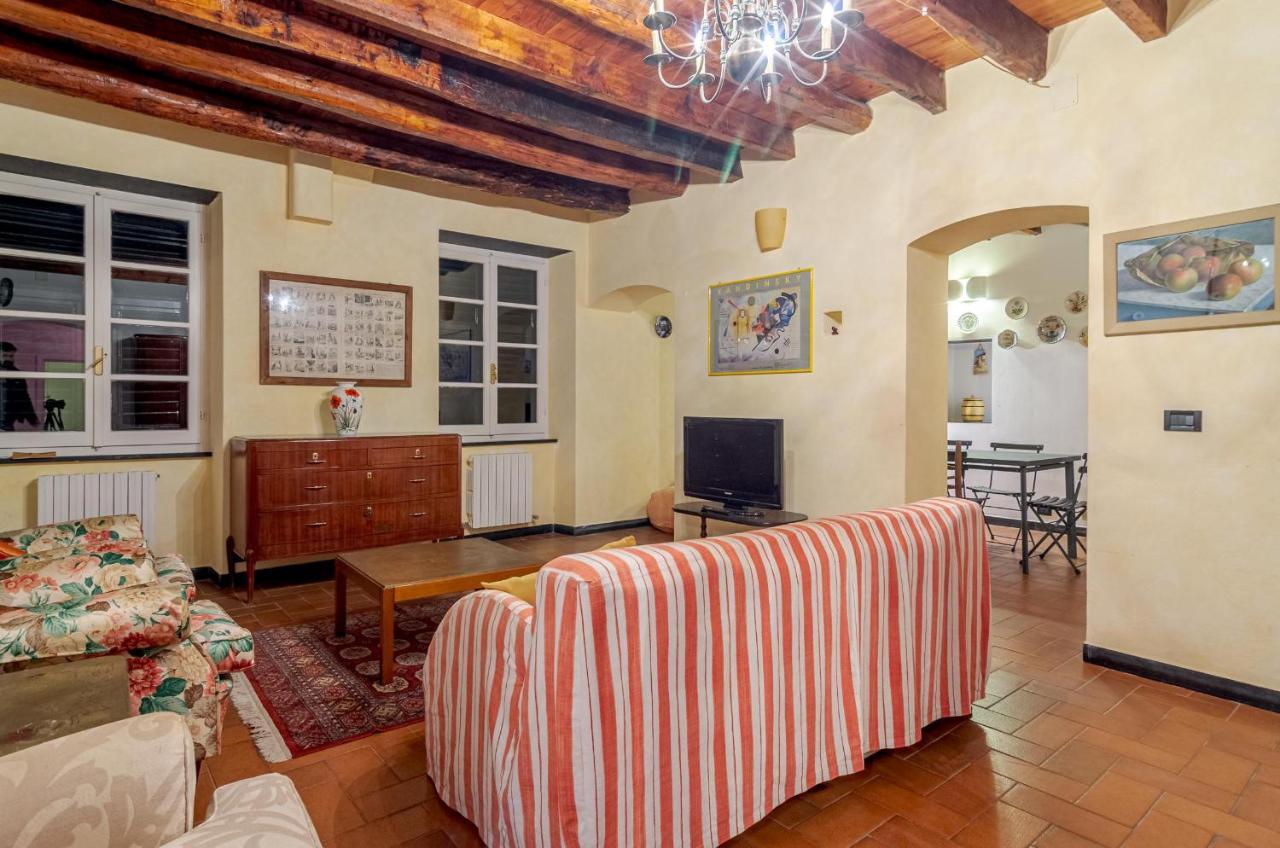 Recco Apartment With View And Pool エクステリア 写真